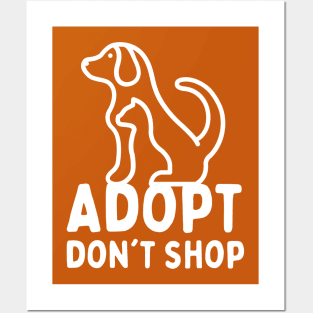 Adopt don't Shop Posters and Art